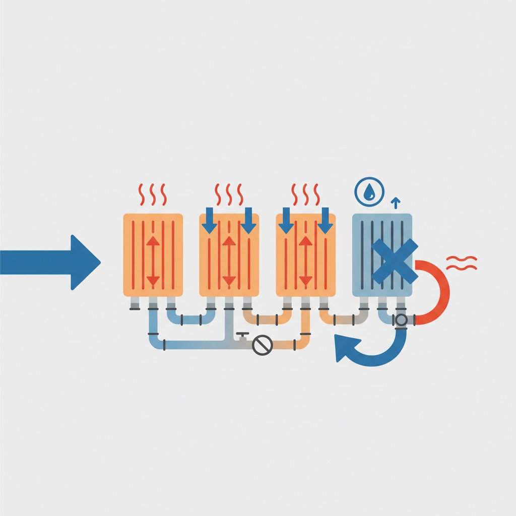 чому не гріє остання батарея