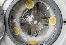 чистка пральної машини лимонною кислотою