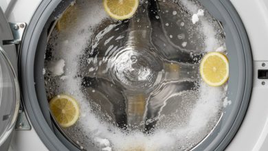 чистка пральної машини лимонною кислотою