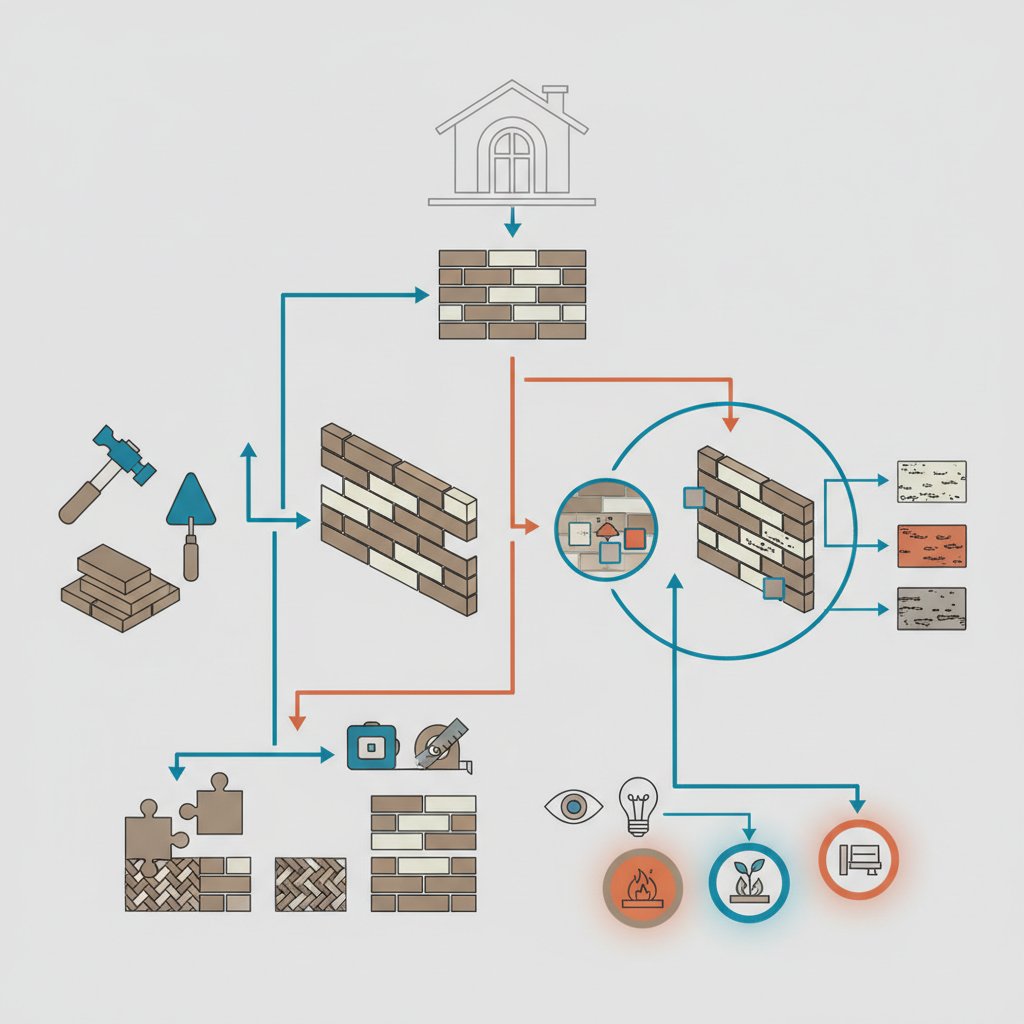 декоративный кирпич в интерьере
