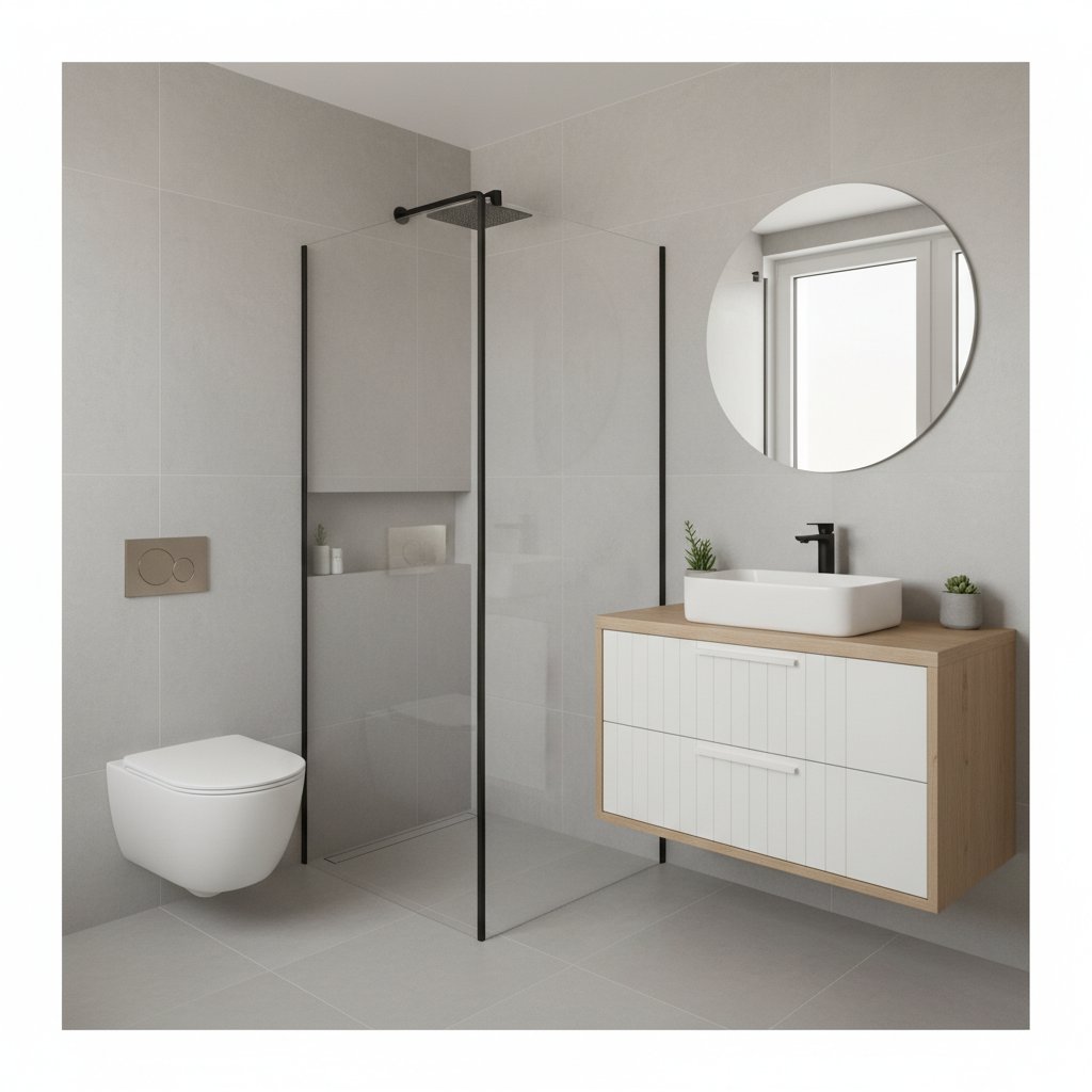 дизайн ванної кімнати 4 кв м