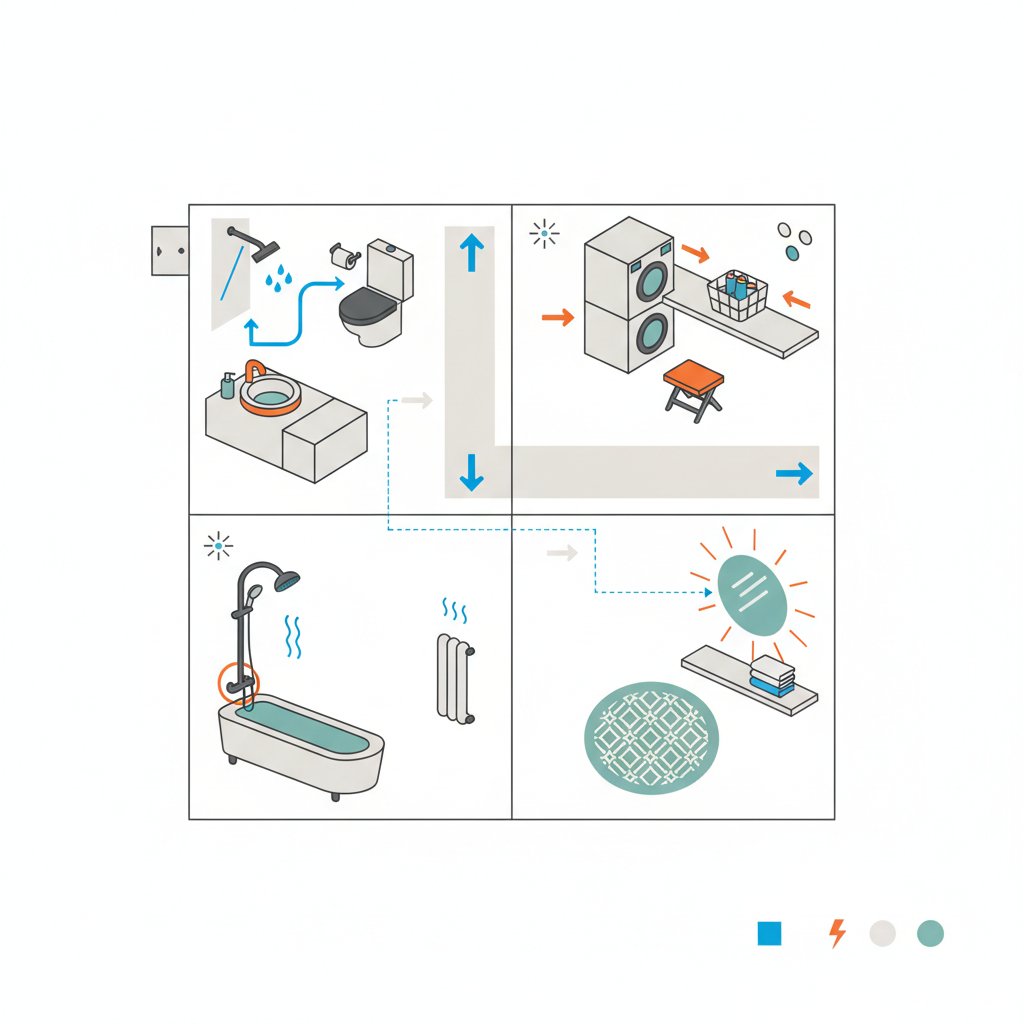 дизайн ванної кімнати 4 кв м
