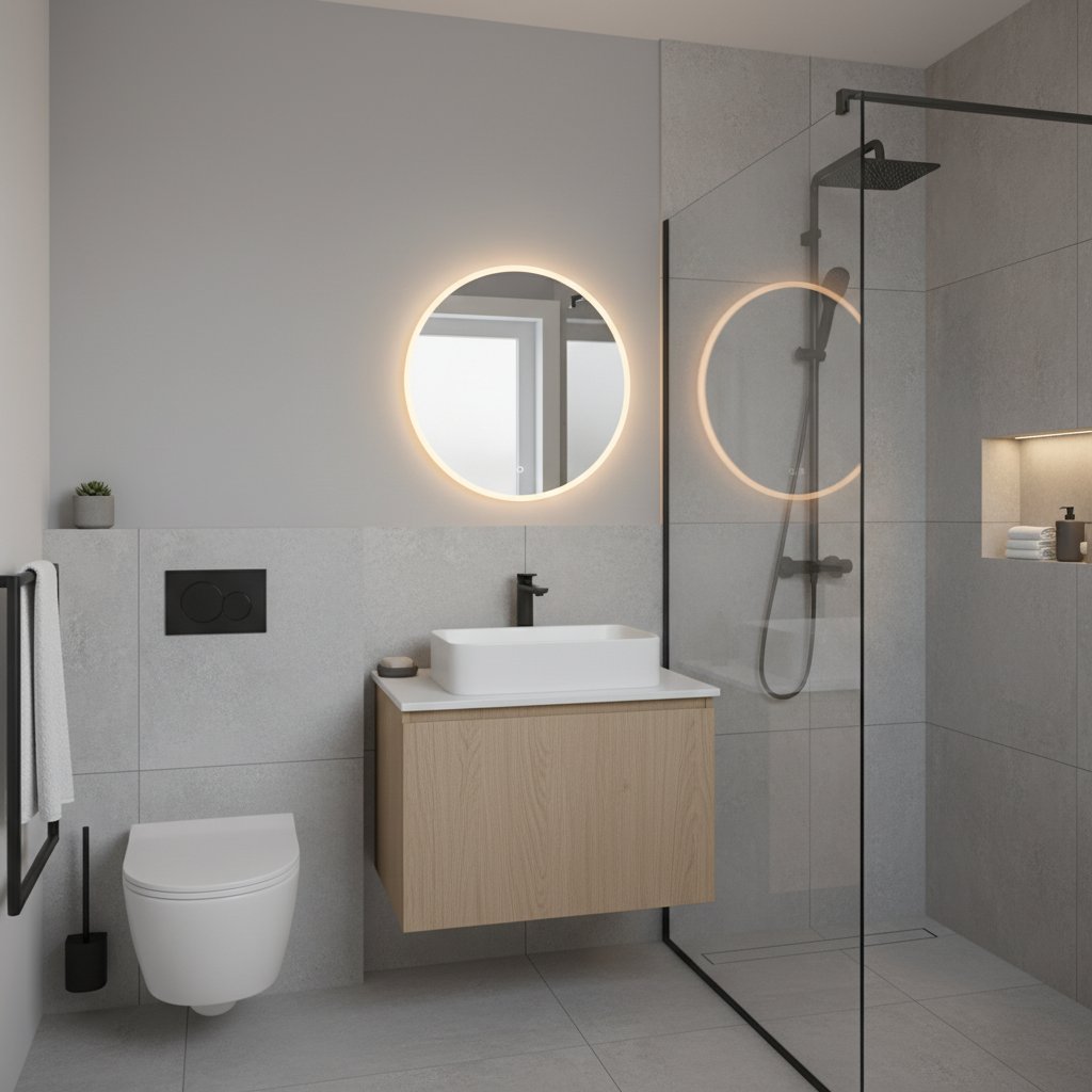 дизайн ванної кімнати малих розмірів