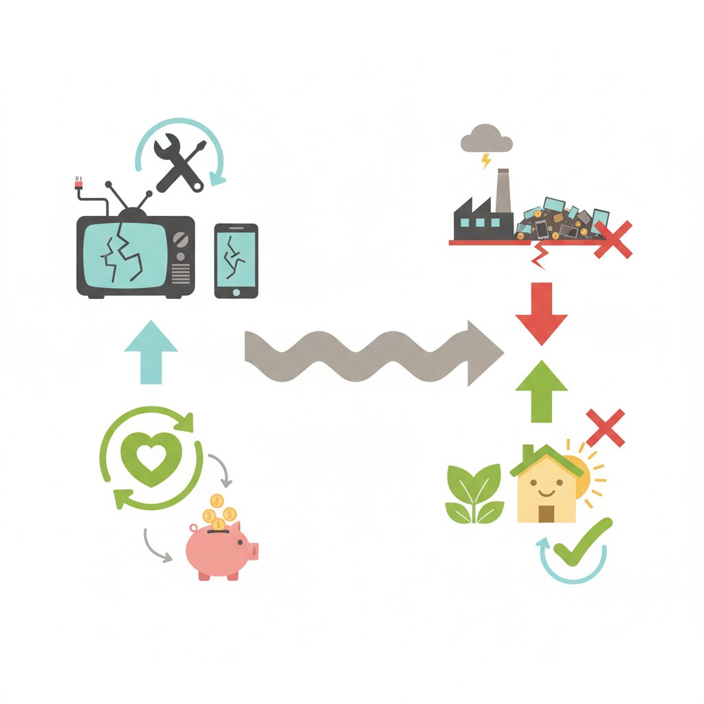 Екологічне споживання: чому ремонт старої техніки кращий за купівлю нової