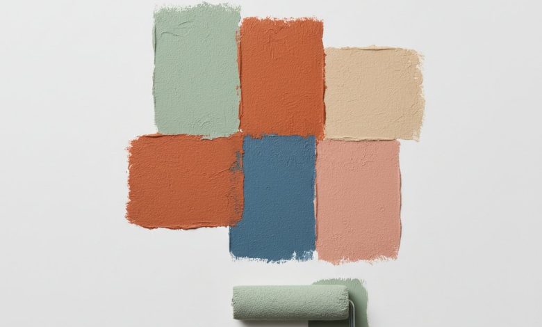 фарбування стін модні кольори для стін