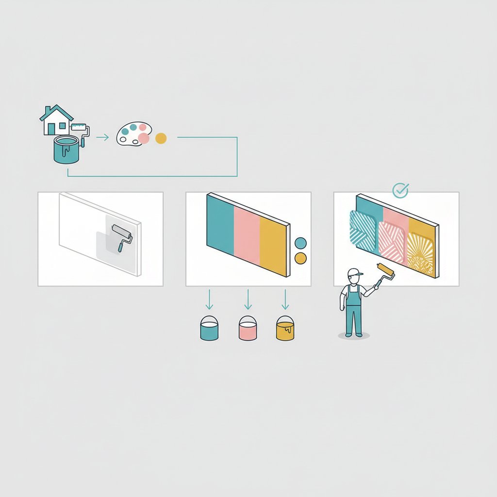 фарбування стін модні кольори для стін