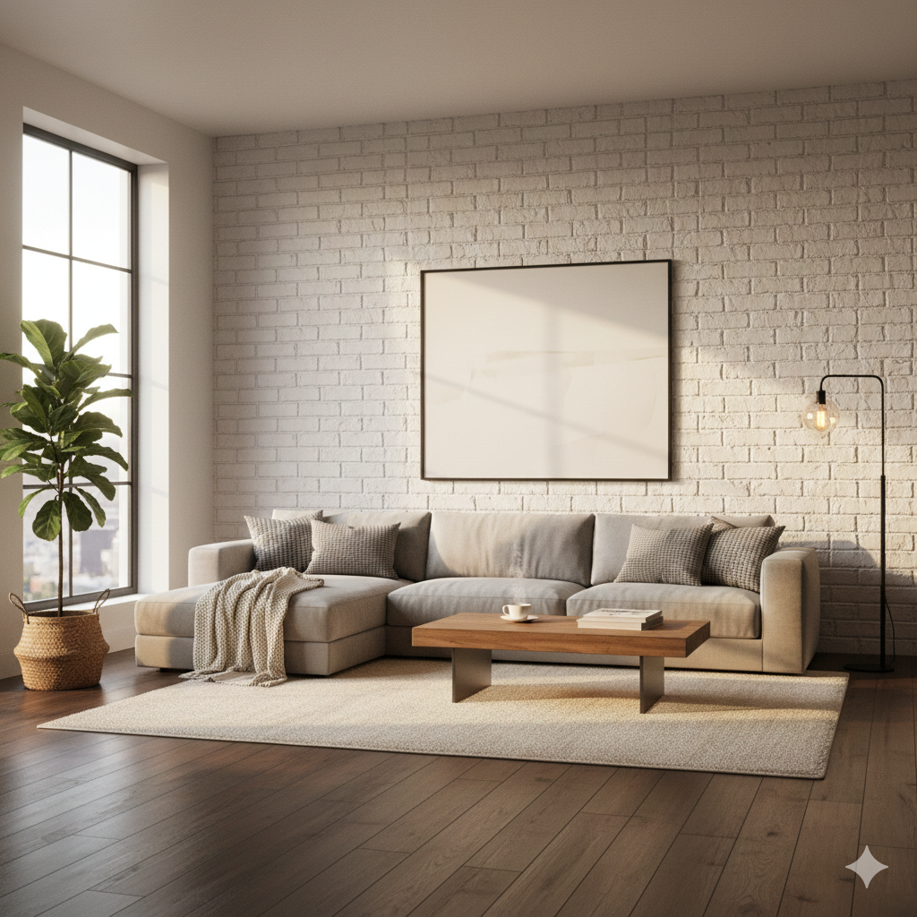 белый гипсовый кирпич