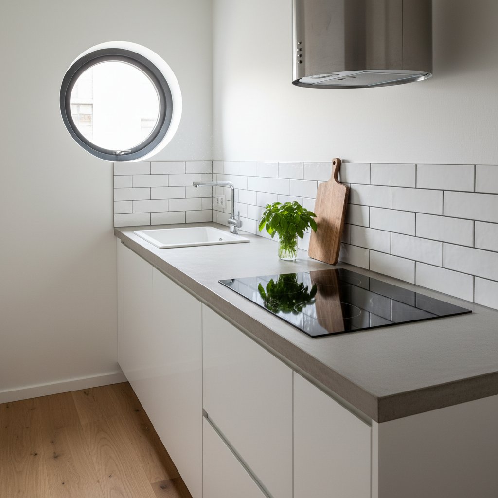 інтер єр маленької кухні