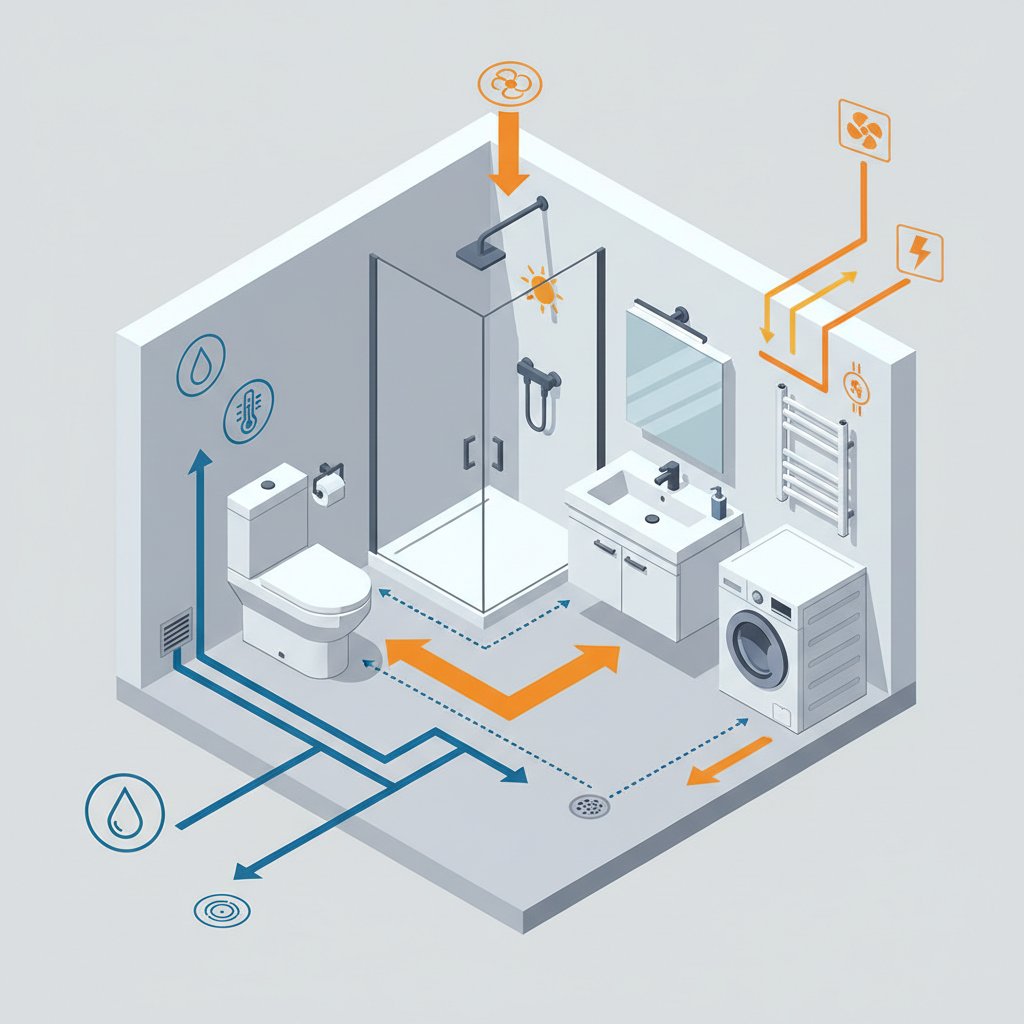 інтерєр ванної кімнати
