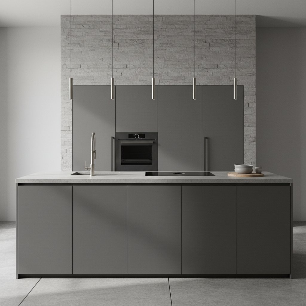 кухні в сірому кольорі
