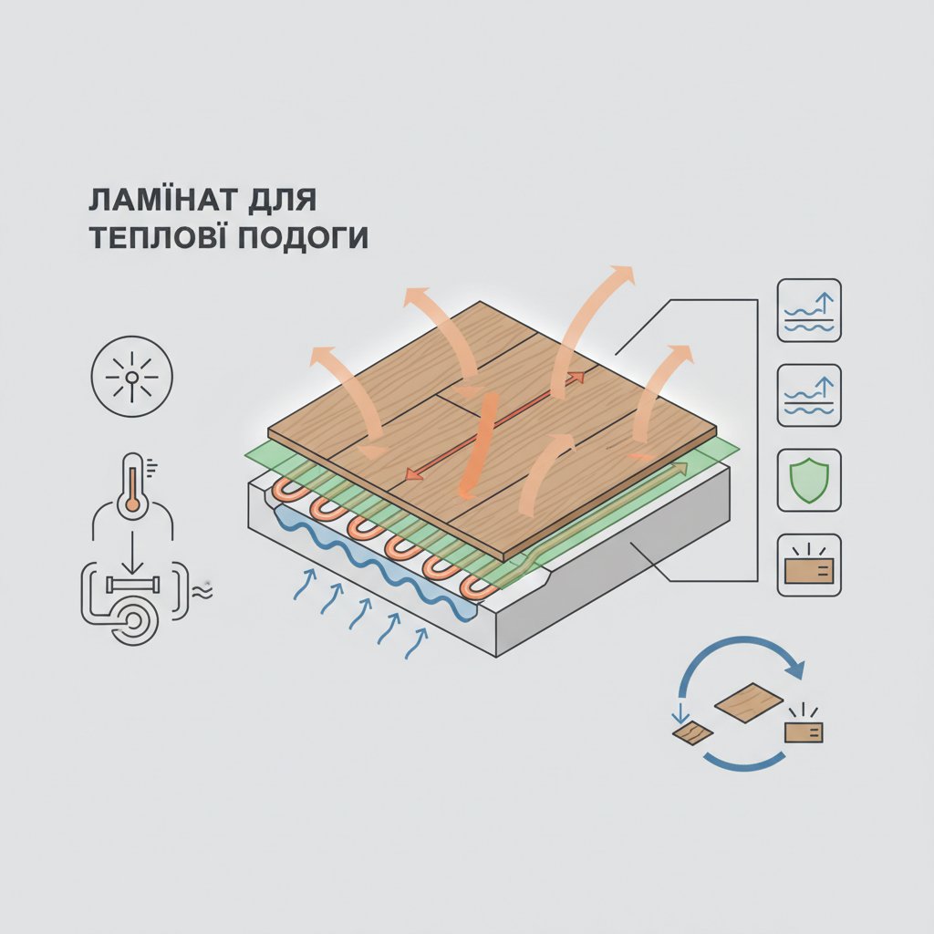 ламінат для теплої підлоги
