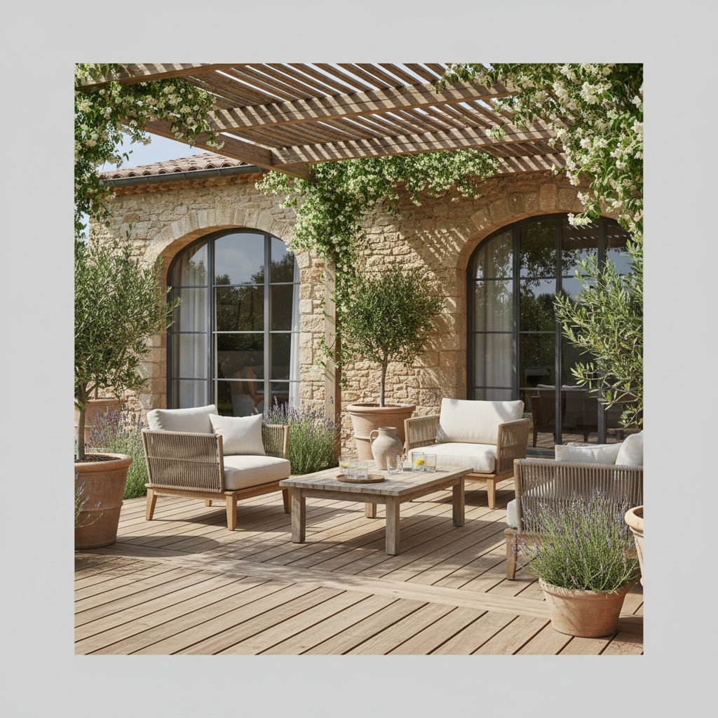 літня тераса біля будинку