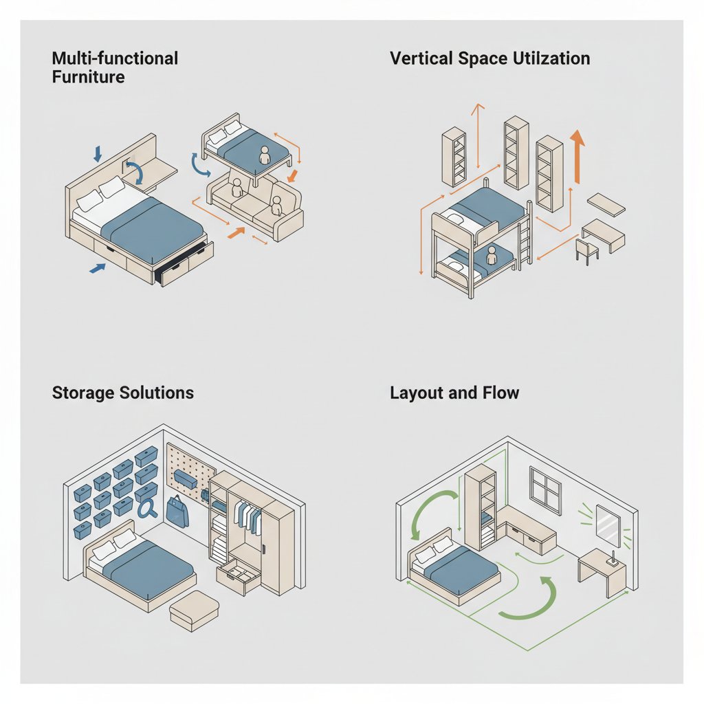 маленькі спальні кімнати