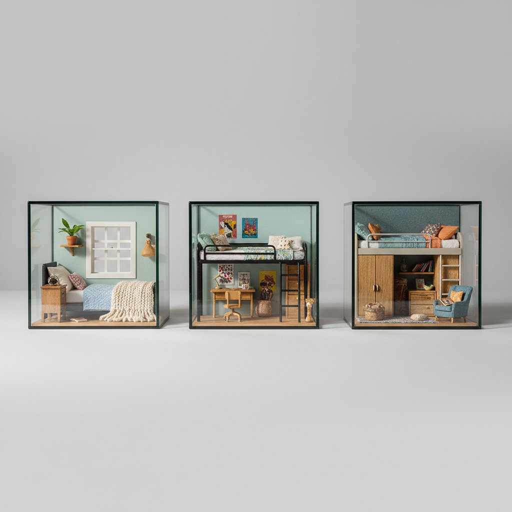 маленькі спальні кімнати