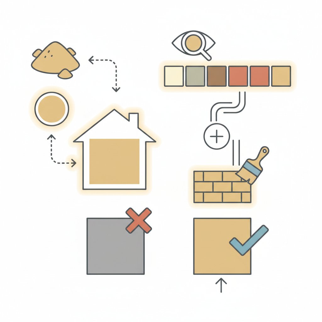 песочный цвет стен