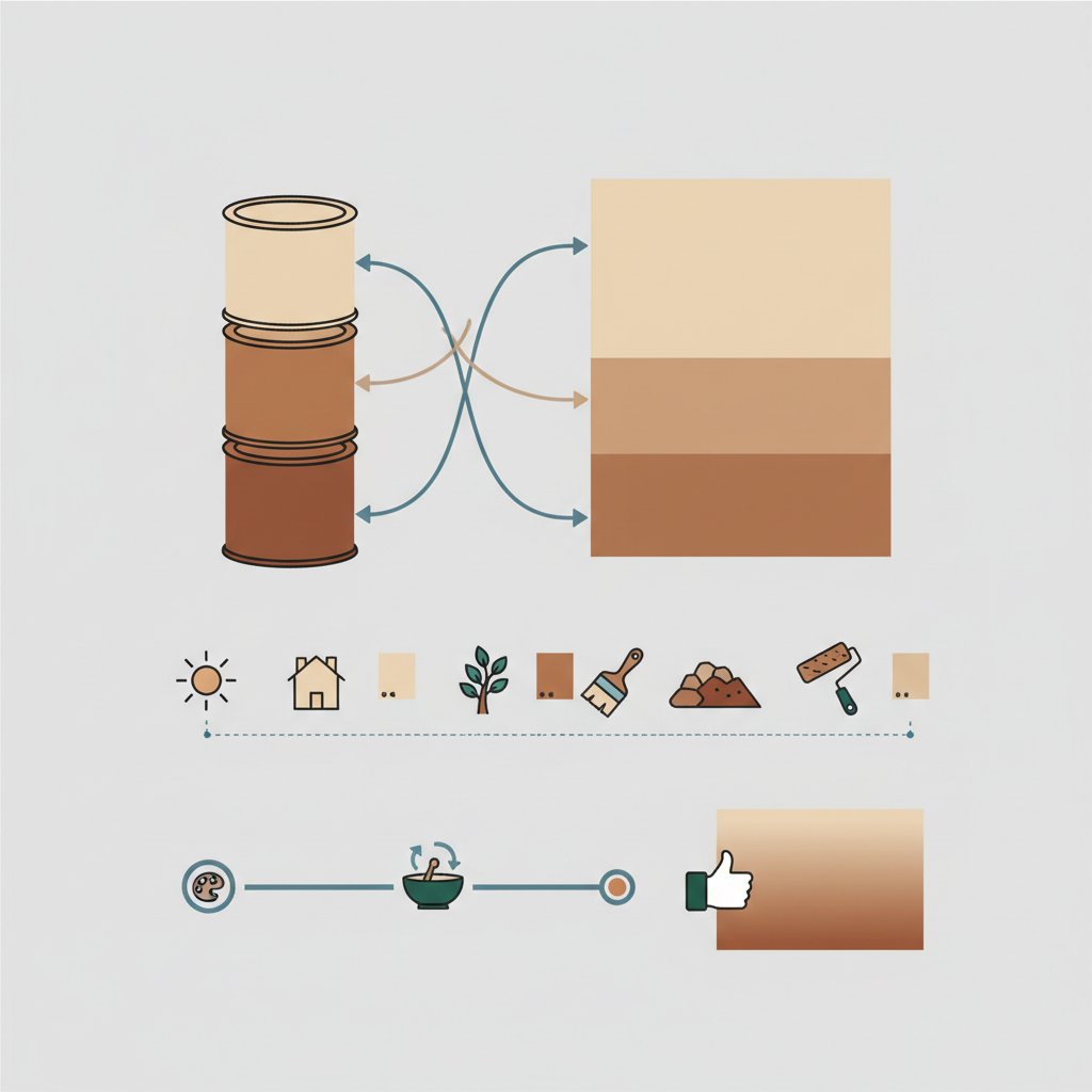 песочный цвет стен