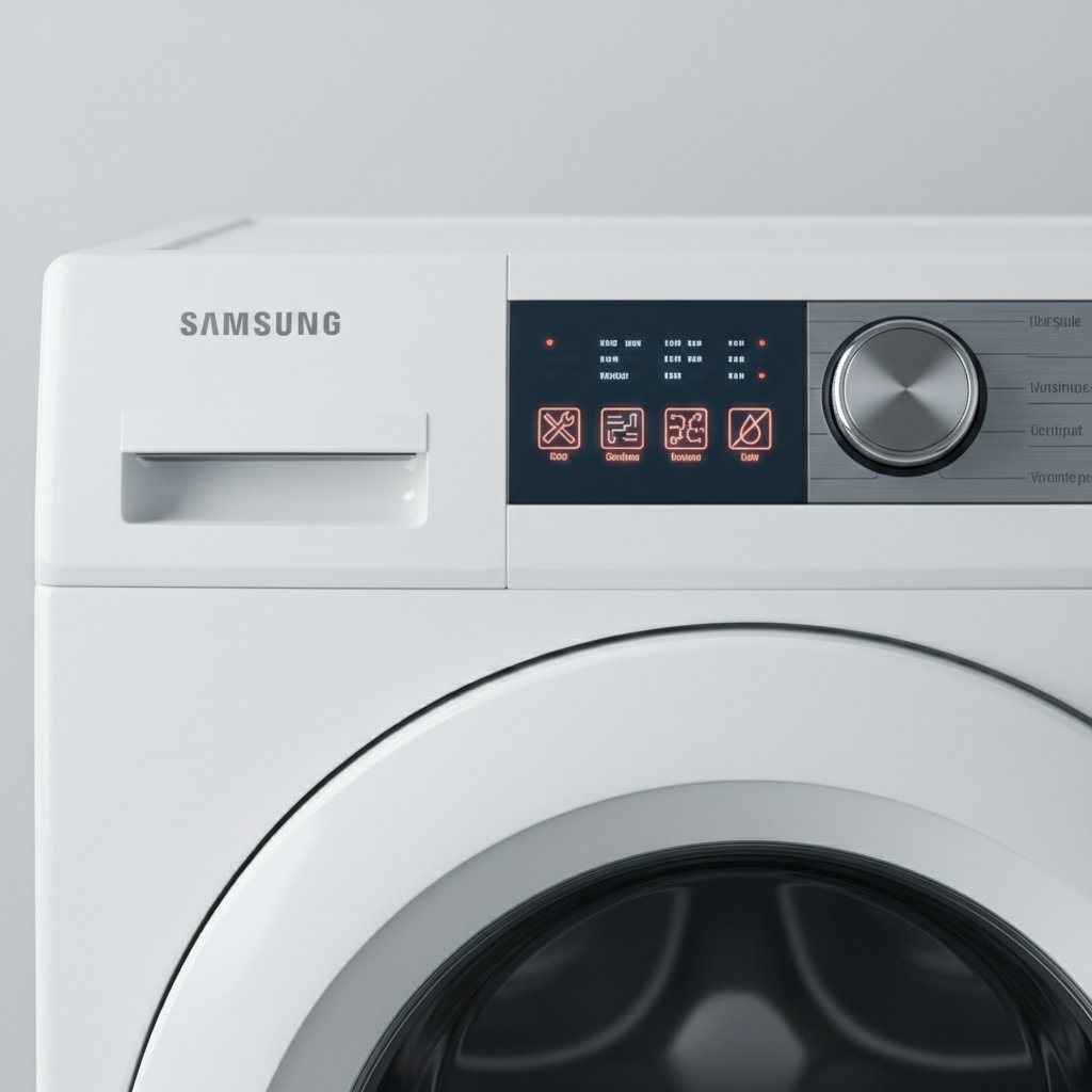 ошибка на стиральной машине самсунг
