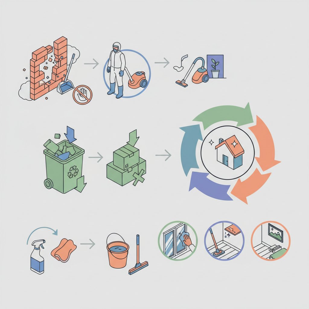 прибирання після ремонту