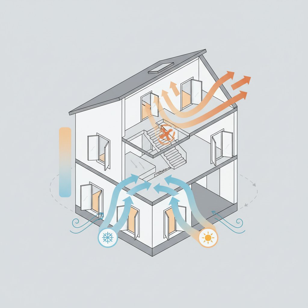 природна вентиляція будинку