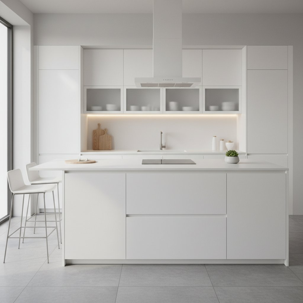 сучасні білі кухні
