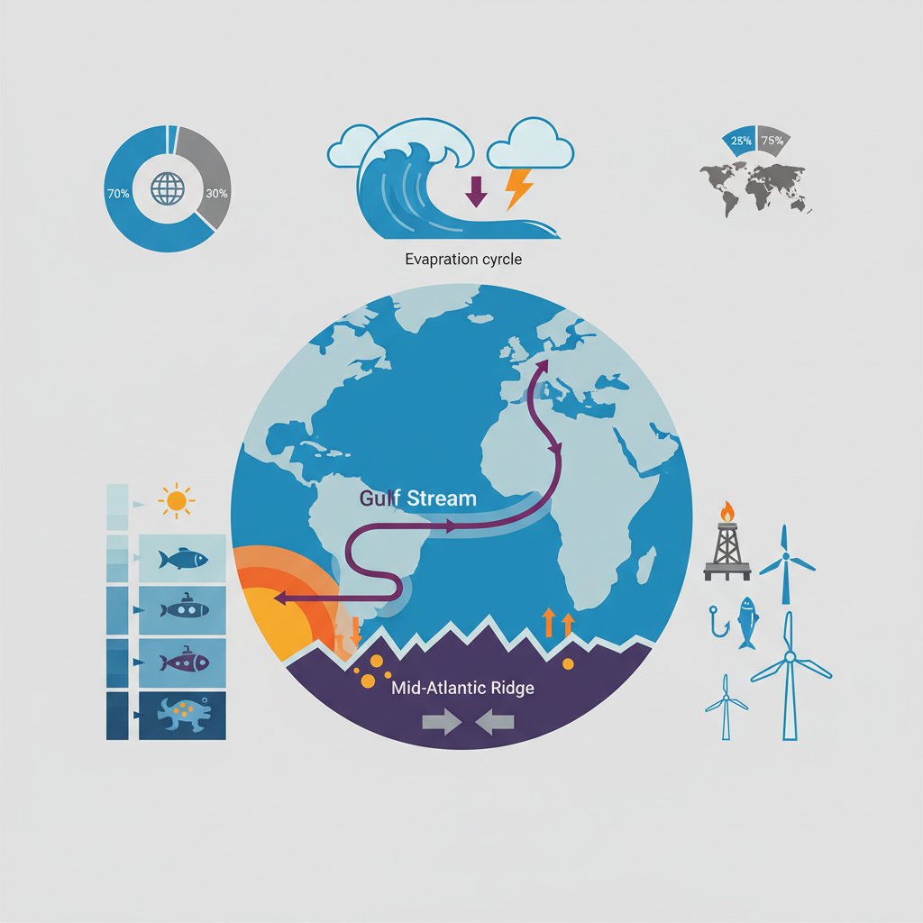 цікаві факти про атлантичний океан