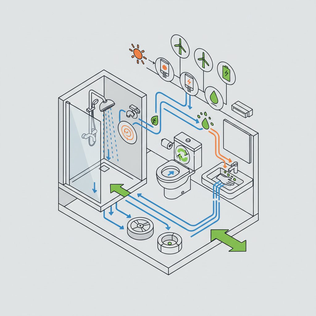 ванна кімната з душем
