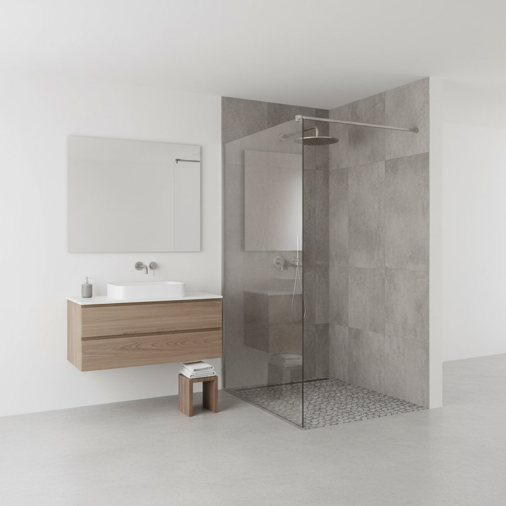 ванна кімната з душем