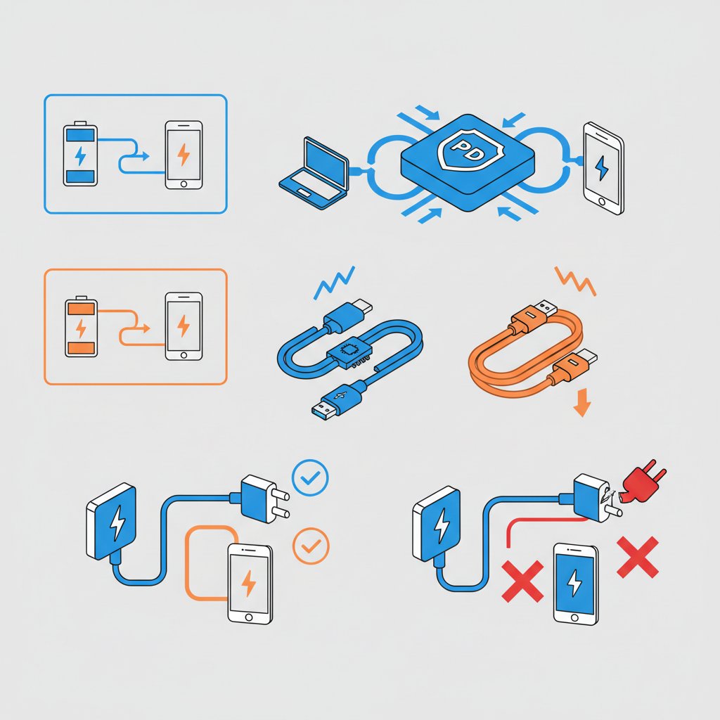 Вибір кабелю для швидкої зарядки: що таке Power Delivery і чому не всі кабелі однакові