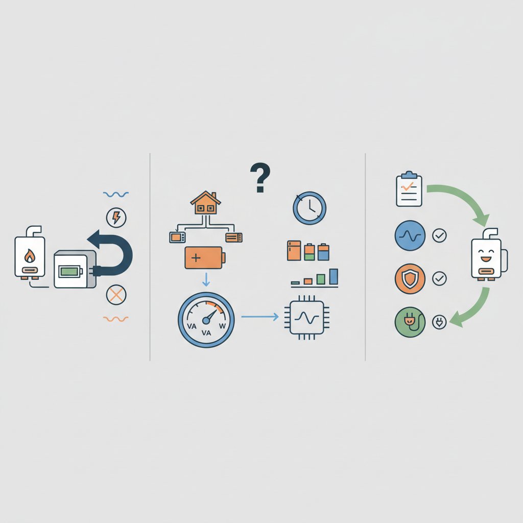 Як вибрати джерело безперебійного живлення (ДБЖ) для газового котла