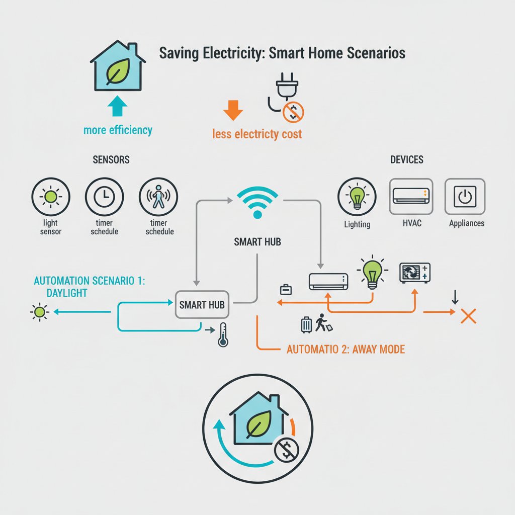 Як заощадити на електроенергії: налаштування сценаріїв 